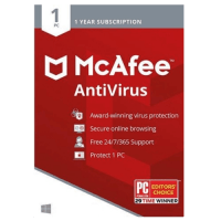 Home mcafee® antivirus – 1 device 3 years